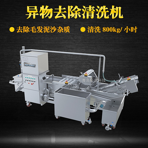 果蔬翻洗机，清洗800kg小时，果蔬翻洗机