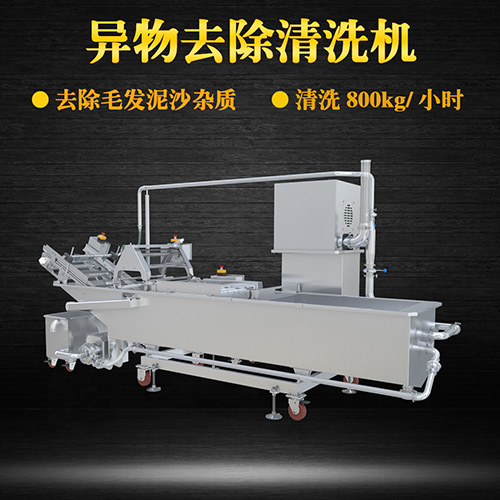 果蔬异物去除清洗机，清洗800kg小时，果蔬异物去除清洗机