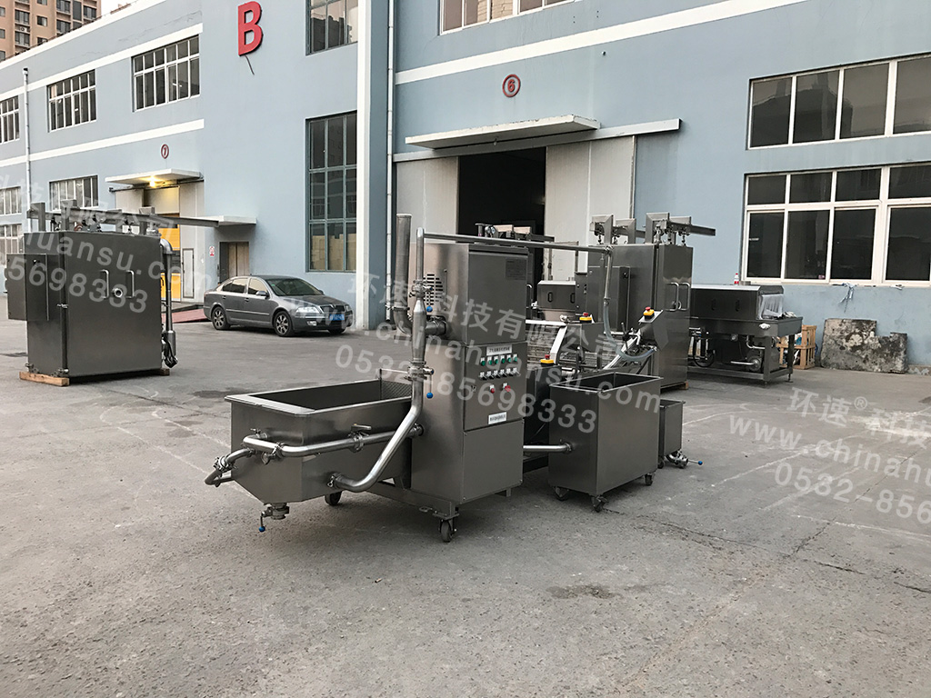 海南洗菜机 四道清洗工序